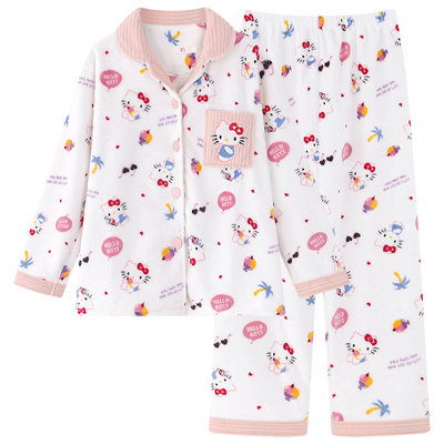 HelloKitty睡衣女冬季珊瑚绒萌系