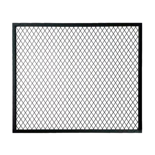 定做菱形网格网片铁艺隔断墙装饰镂空吊顶铁丝网壁挂式餐厅铁格网