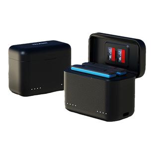 泰迅适配影石insta360X4充电器insta360x3全景运动相机电池充电仓x3收纳充电器电池充电盒insta360X4/x3配件