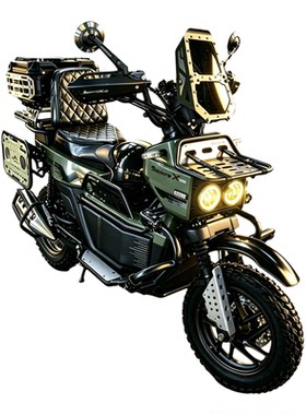 本田小祖玛SquareX125大灯总成灯