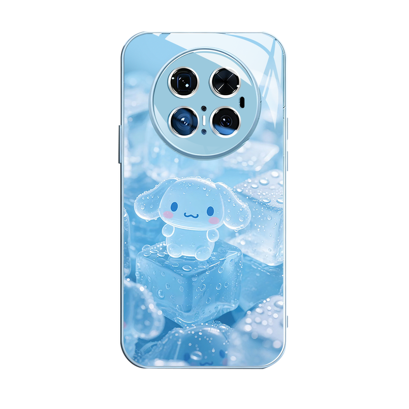 水晶冰块适用华为mate80promax手机壳mate70pro创意mate60高端可爱玻璃镜头防摔保护套轻奢风华为Mate70Pro