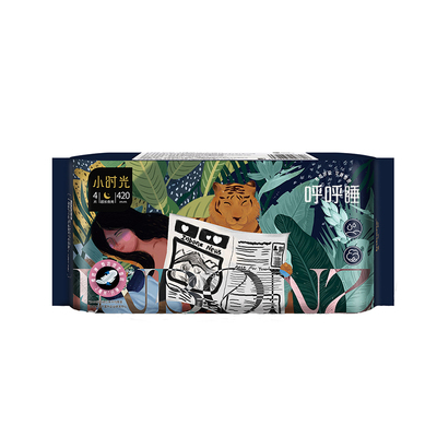 纯绵丝柔B5护肤420mm姨妈卫生巾