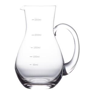 加厚带刻度白酒红酒洋酒分酒器醒酒器个性创意水晶玻璃调酒壶家用