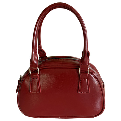 韩版手提保龄球包百搭斜挎包