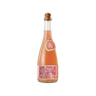 【大物】小花样5度红心芭乐气泡酒750ml低度微醺果酒男女生香槟