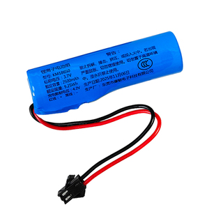 带线3.7v18650锂电池太阳能庭院灯小区大门围墙柱头灯led台灯电池