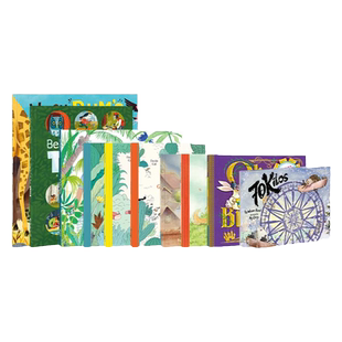 盖世童书 儿童英语原版绘本 心智麦田第八辑系列 点读版 小豆子 找寻你 莱昂内尔与我 启蒙阅读故事书进口图书3-6岁