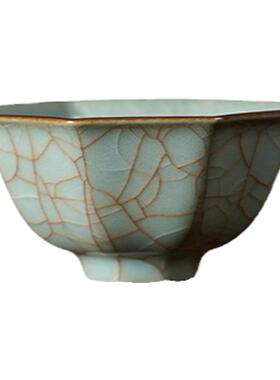 名家作品小春金丝八方财套摆件