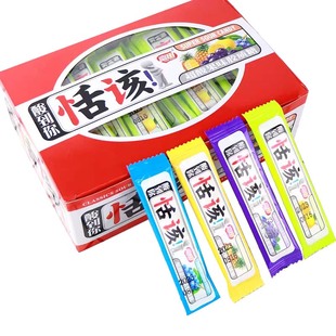 富田酸活该水果软糖童年恬该8090糖果怀旧校园休闲网红零食