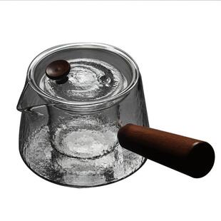围炉煮茶壶煮茶炭火玻璃提梁壶大容量加厚耐热家用喝茶碳功夫茶具