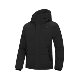 乔丹羽绒服男士2025冬季新款防泼水抗静电保暖防风户外登山服外套