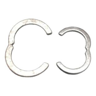 不锈钢波纹管卡簧4分16.8/6分/1寸多尺寸水管铁卡环管螺帽配件