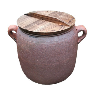 老式土砂锅炖罐家用商用燃气耐高温煲汤粗陶吊子土瓦罐煨汤