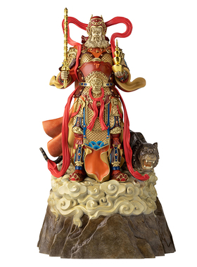 铜师傅《武当联名财神赵公明》
