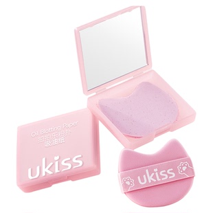 程十安 Ukiss吸油纸粉扑式拍拍乐便捷定妆神器面部专用清爽微粉