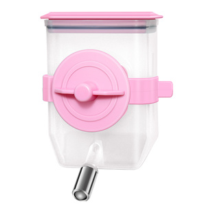 狗小丫航空箱宠物饮水器挂式猫用滚珠水壶小型犬狗狗喝水器不湿嘴