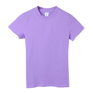 气质半高领短袖t恤女夏季纯棉中领打底衫半袖内搭修身正肩上衣潮