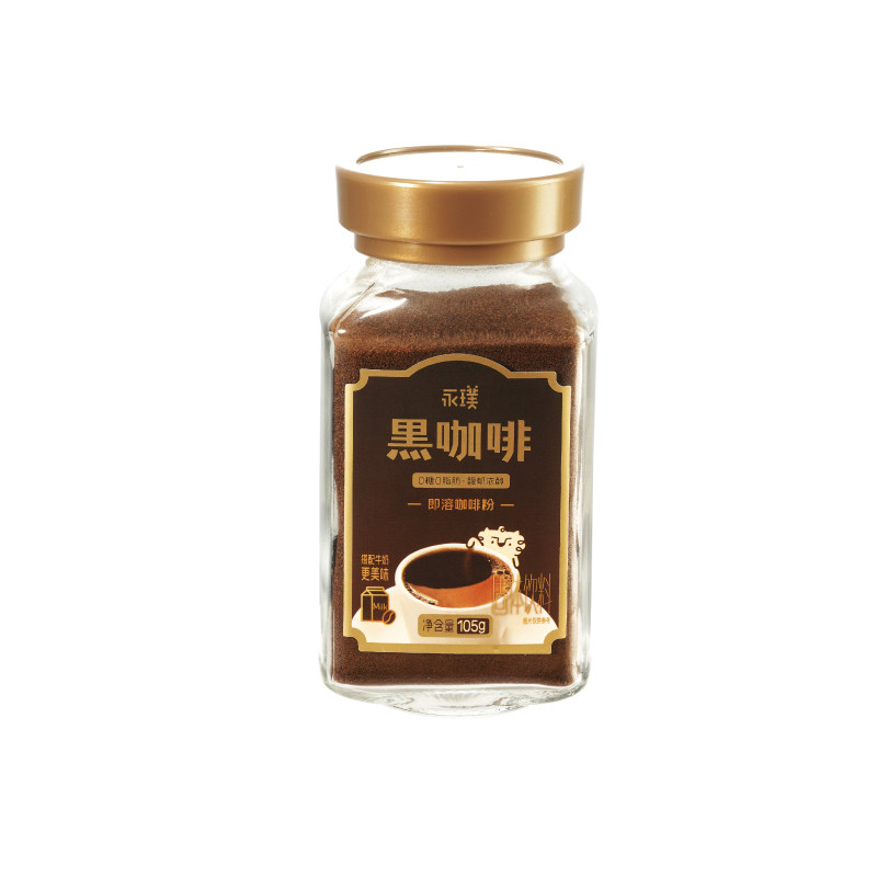 永璞即溶黑咖啡速溶0糖0脂400次