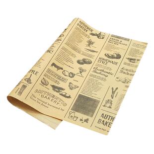 防油垫盘纸吸油纸烘焙店三明治汉堡面包鸡肉卷包装油炸食品围边纸