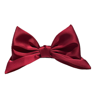 儿童甜美立体蝴蝶结发夹白雪在逃公主顶夹头饰高级感女童发饰宝宝