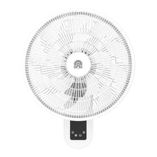 容声壁挂式电风扇家用免打孔挂墙16寸大风力低噪厨房遥控定时壁扇