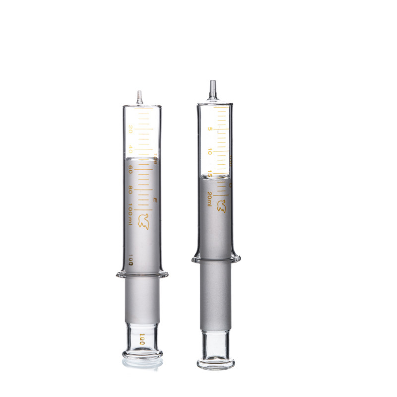 玻璃注射器实验室玻璃取样器玻璃针筒1ML2ML5ML10ML20ML30ML50ML