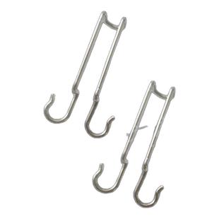 不锈钢光伏挂钩线夹光伏板固定卡扣支架mc4侧边线夹挂线钩子组件