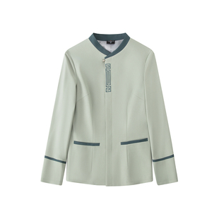 客房保洁工作服女酒店宾馆服务员阿姨长袖服装物业售楼部秋冬套装