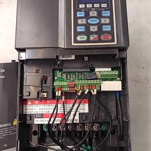 议价DELTA台达三相变频器 VFD110C43A 11KW 3维修