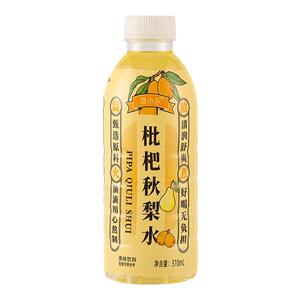 枇杷秋梨水果味饮料秋冬新品甄选原料精心熬制310ml*8瓶现货速发