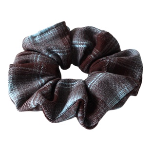 川野法式秋冬植绒大肠发圈女新款轻奢优雅扎丸子头的皮筋头饰发饰