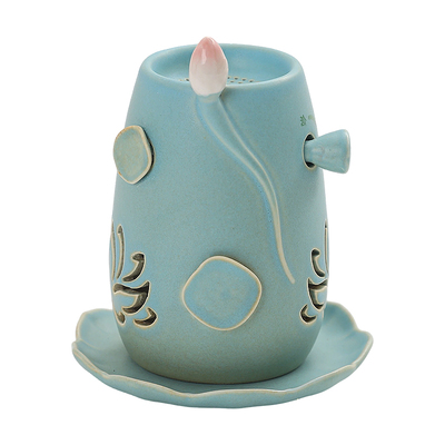 陶瓷香炉手作烘烤炉雪松