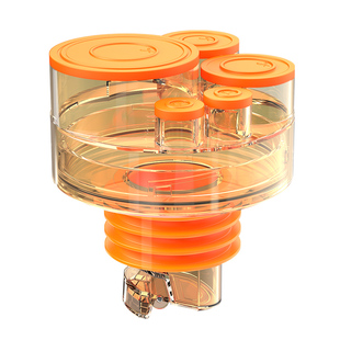 下水管三头通分水器厨房洗菜盆排水洗碗机净水器下水道防返臭神器