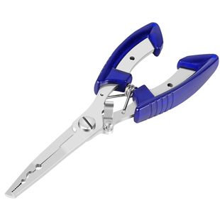 多功能路亚钳不锈钢剪刀线摘钩双圈开环控鱼钓鱼钳子摘鱼取钩解钩