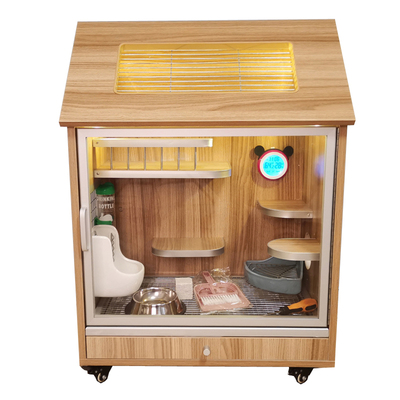 实木龙猫柜笼别墅房子