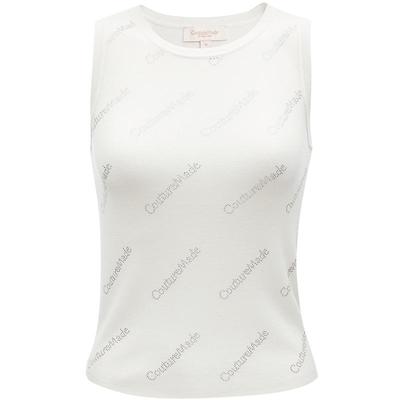 CoutureMade字母修身百搭背心