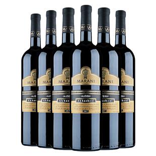 格鲁吉亚红酒玛朗尼MARANI阿哈什尼半甜红葡萄酒原装进口睡前酒