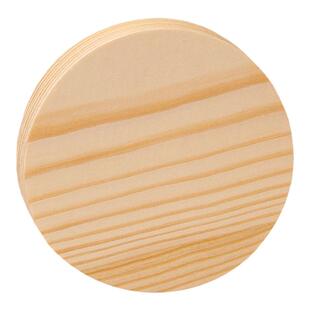 实木松木圆木板圆片diy模型材料圆形板底座圆形装饰板木板片凳面