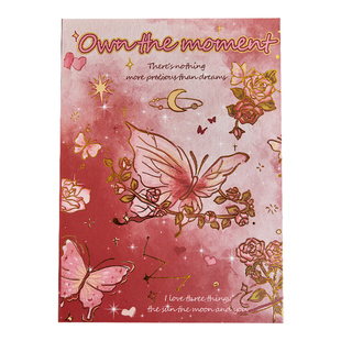 玫瑰同学录小学生六年级毕业成长纪念册2026新款高颜值复古文艺女生不撞款可拆卸简约ins风同学录黑科技