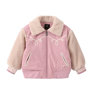 moimoln小云朵童装秋冬女童羽绒服女宝宝冬装洋气外套上衣