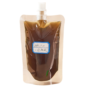 日本中药包装袋一次性液体汤药分装袋食品级可加热密封吸嘴保鲜袋