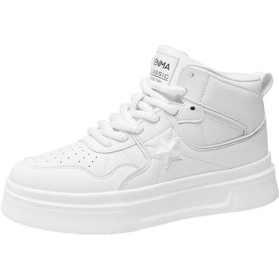 森马官方旗舰正品男鞋高帮板鞋