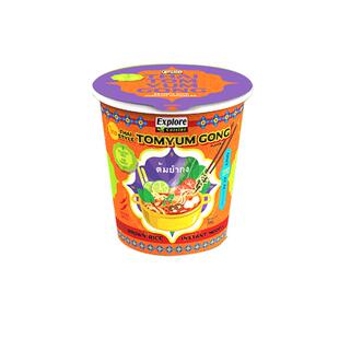 探索植味进口冬阴功泰式酸辣夜宵非油炸控卡速食饱腹杯面泡面