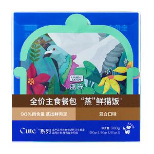 蓝氏蒸鲜猫饭猫罐头主食罐成猫幼猫猫粮湿粮餐包猫零食猫条