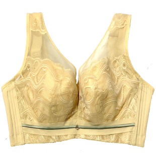 软钢圈全罩杯性感内衣大胸显小上托聚拢收副乳调整型文胸美背胸罩