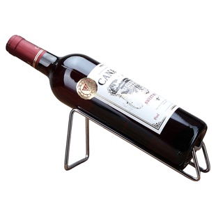 红酒摆放架冰箱内酒瓶收纳架吧台酒瓶摆件展示架子斜放酒柜置物架