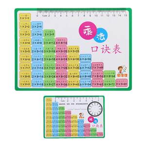 学津津旗舰店买大赠小九九乘除法口诀表小学一二年级数学99表内乘除法口诀卡99数学小学生乘法口诀表卡片背诵神器
