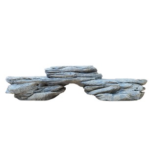 中式古风树脂仿真树根造景装饰小树桩底座摆件石头假山仿石墩奇石