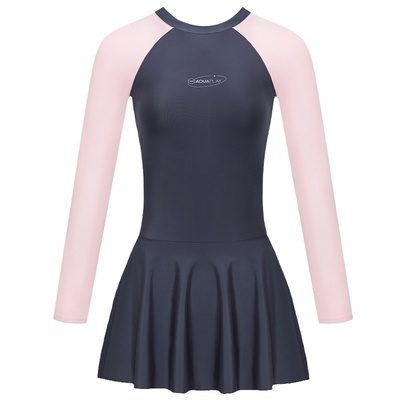 AquaPlay泳衣女款裙式防晒速干