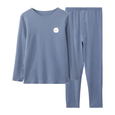 红豆儿童德绒内衣套装